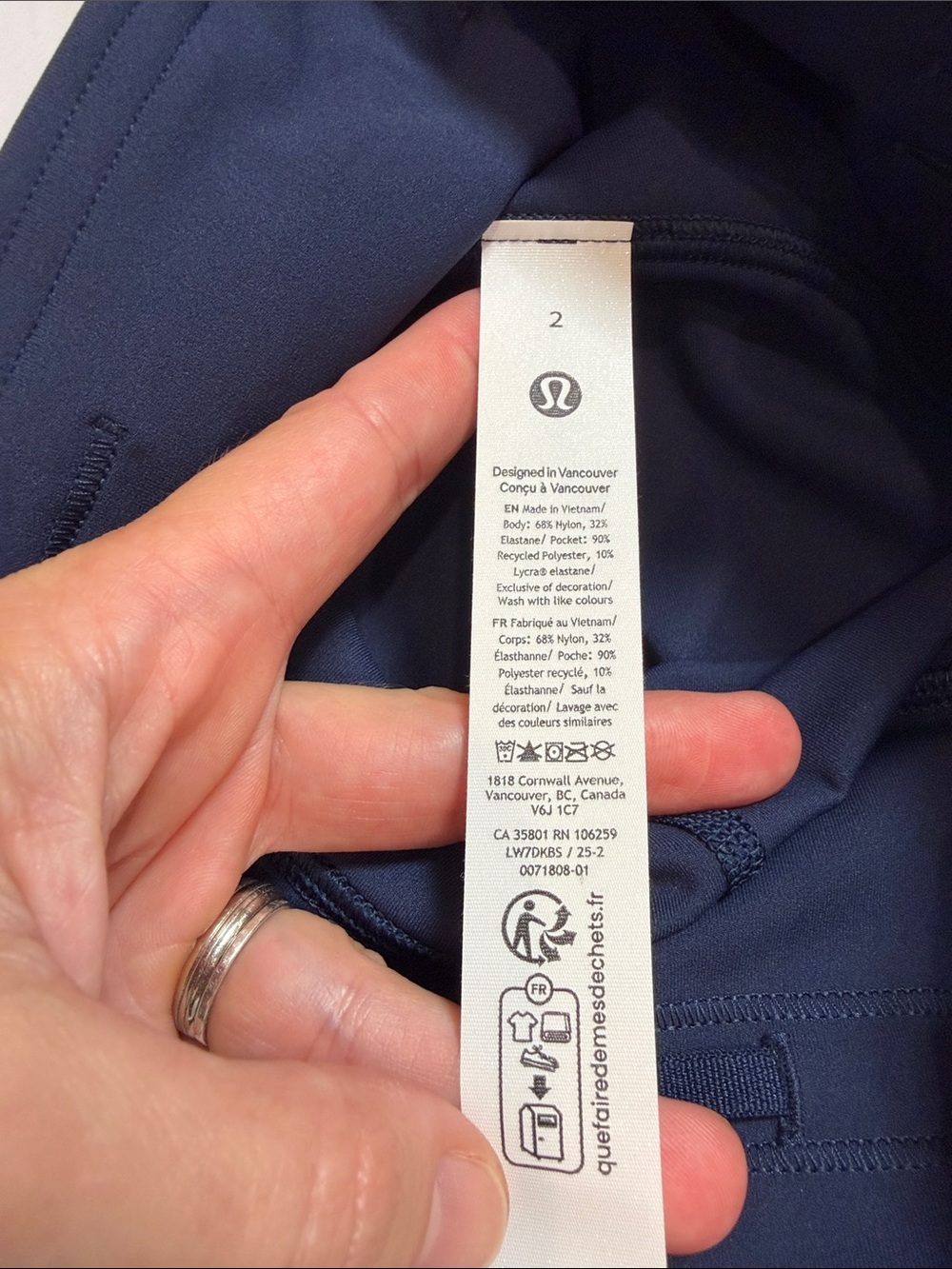 Lululemon Clubhouse Blue Swift Speed HR Short 6” - Picture 5 of 7